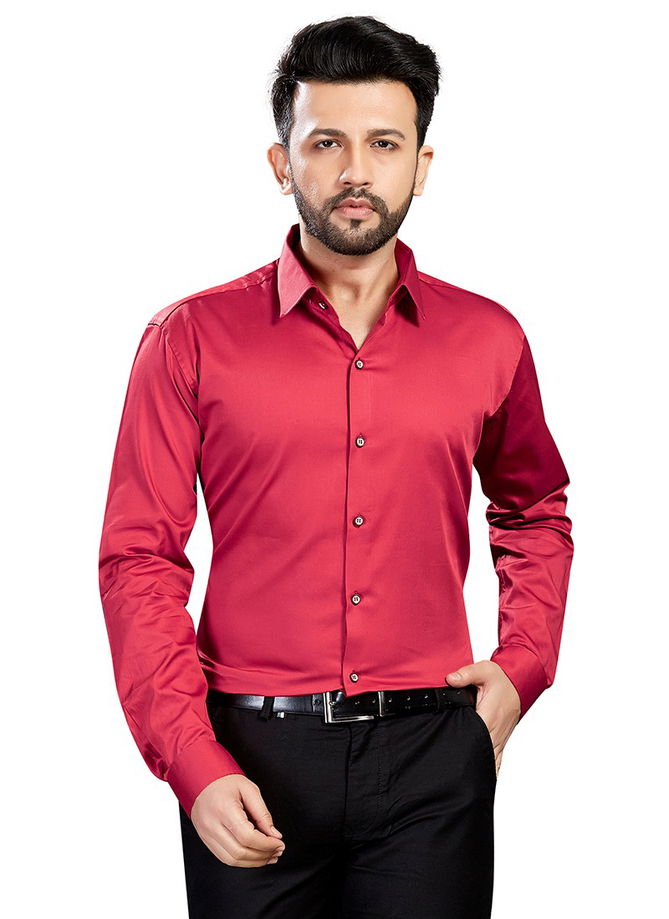 Outluk 1427 Office Wear Cotton Satin Mens Shirt Collection 